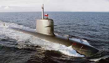 Marineforum - (chilenisches( U-Boot der SCORPENE-Klasse (Foto: DCNS)