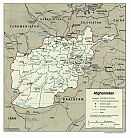 Karte Afghanistan
