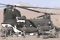 ATIRCM-equipped CH-47 Chinook