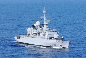 EU NAVFOR French warship Nivôse