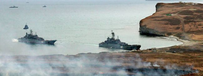 Marineforum - Eines der offiziellen Fotos zu Vostok-2010 (Foto: rus.  VtdgMin)
