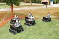 Team Michigan is one of six challengers in the MAGIC 2010 robotics challenge. 