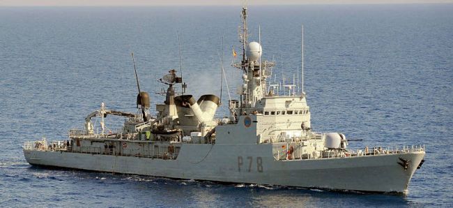 Marineforum - Spanisches Wachschiff vom Typ DESCUBIERTA-mod (Foto: US Navy)
