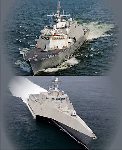 Marineforum - Littoral Combat Ships (Fotocollage: US-Navy)