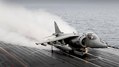 Marineforum - Letzter Harrier-Start (Foto: Royal Navy)