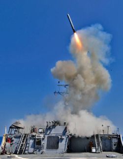 Marineforum - BARRY startet Tomahawk (Foto: US Navy)