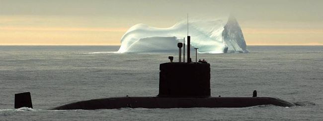 Marineforum - CORNER BROOK bei einer Arktis-Übung (Foto: kanad. Marine)