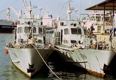Marineforum - Die zwei Boote der Marine Benins (Foto: Benin Navy)